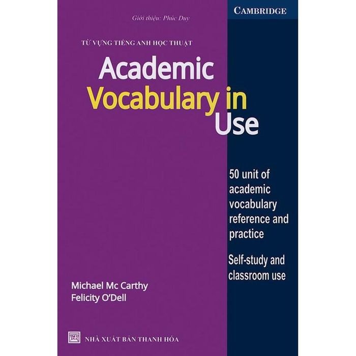 Sách Academic Vocabulary In Use giúp mở rộng vốn từ học thuật tiếng Anh