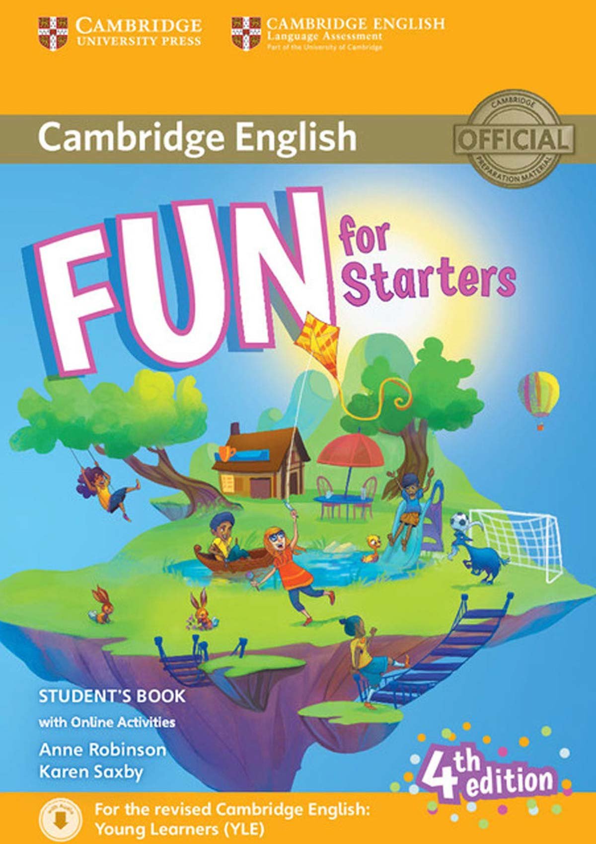 Sách Fun for Starters của Cambridge cho trẻ