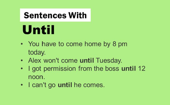 Sự khác biệt giữa Until và By