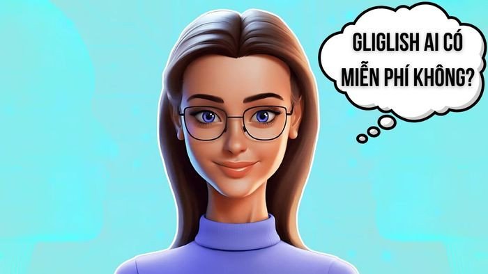 Thông tin gói miễn phí và các gói trả phí của Gliglish AI