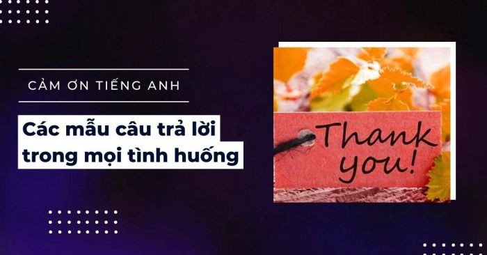 Tổng hợp các cách nói cảm ơn tiếng Anh thông dụng và hiệu quả