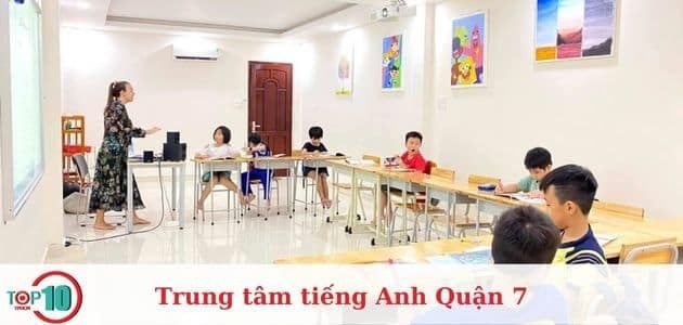 Trung tâm Anh ngữ SMF quận 7 với cơ sở vật chất hiện đại cho trẻ em
