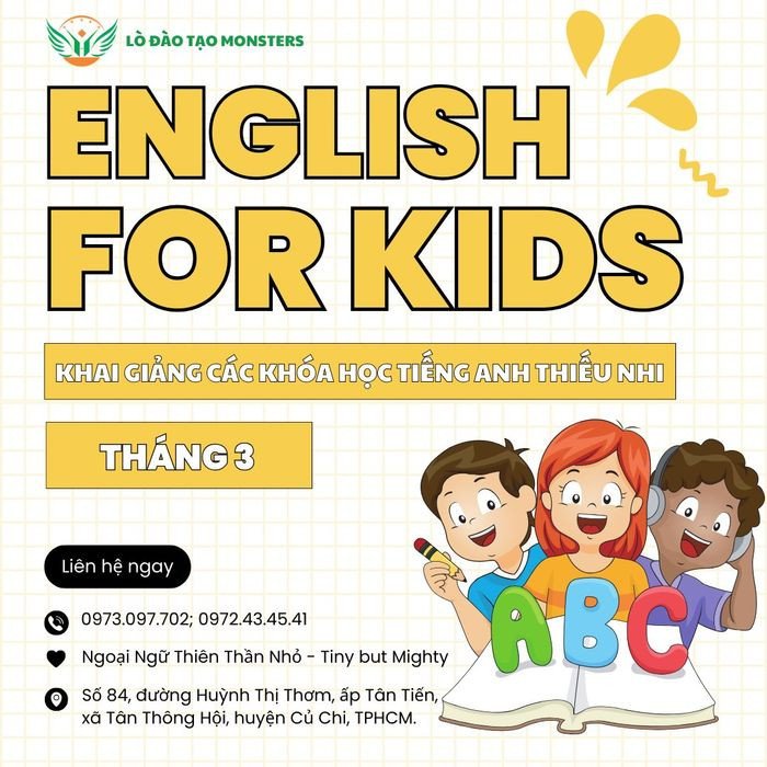 Trung tâm Ngoại Ngữ Thiên Thần Nhỏ Củ Chi cơ sở vật chất