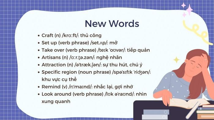 Từ vựng tiếng Anh 9 Unit 1