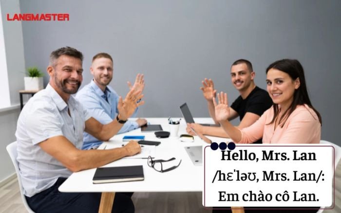 Chào hỏi tiếng Anh dành cho giáo viên