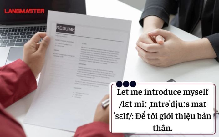 Chào hỏi tiếng Anh khi đi phỏng vấn